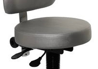 Telesta| Stool - Seat Replacement - White