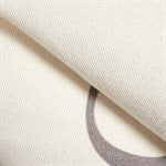 A close up of a large resuable cotton Dectro bag