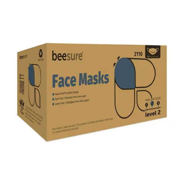 BeeSure Earloop Face Mask ASTM - 2 options