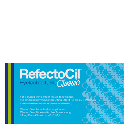 Blue box of Refectocil Eyelash lift kit classic