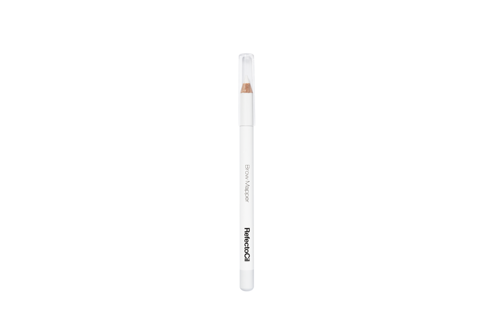 "RefectoCil Brow Mapper Pen for precise eyebrow shaping, water-resistant, perfect for professional brow mapping - A & E Beauty Supplies whit pen in white box "