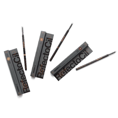 RefectoCil Full Brow Liner 3 Colours - Light, Medium, Dark - for precise, smudge-proof brow definition, available at A & E Beauty Supplies. Grey box with black lettering