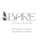 "A bottle of Bare Wellness Topical Gel, a soothing gel for post-treatment skin relief, available at A & E Beauty SuppliesThis fast-acting gel is formulated to soothe irritation and calm the skin after waxing, electrolysis, sugaring, threading, tweezing or other beauty treatments."