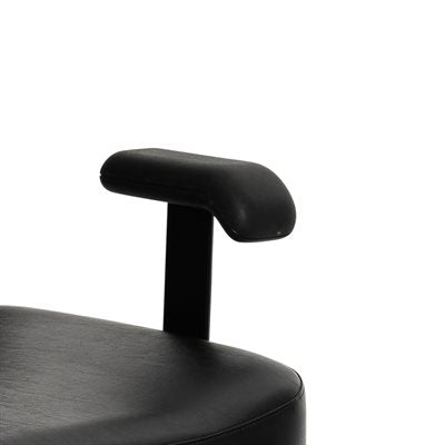 "Ergonomic armrests for Solari III chair, providing enhanced comfort and support during beauty treatments."