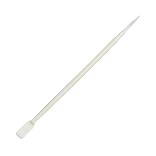 Ergonomic Lash Lifting Tool with a sleek stainless-steel design, featuring a curved tip for precise lash separation during lash lift treatments.
