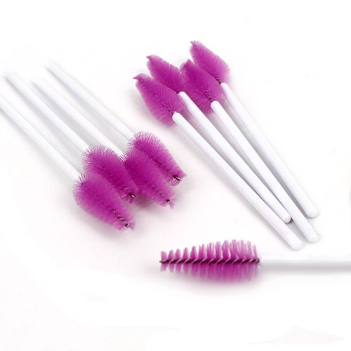 A set of tear-drop-shaped PremierLash mascara wands, designed for precise lash application and grooming, featuring sleek black handles and unique brush heads, displayed on a clean, neutral background.